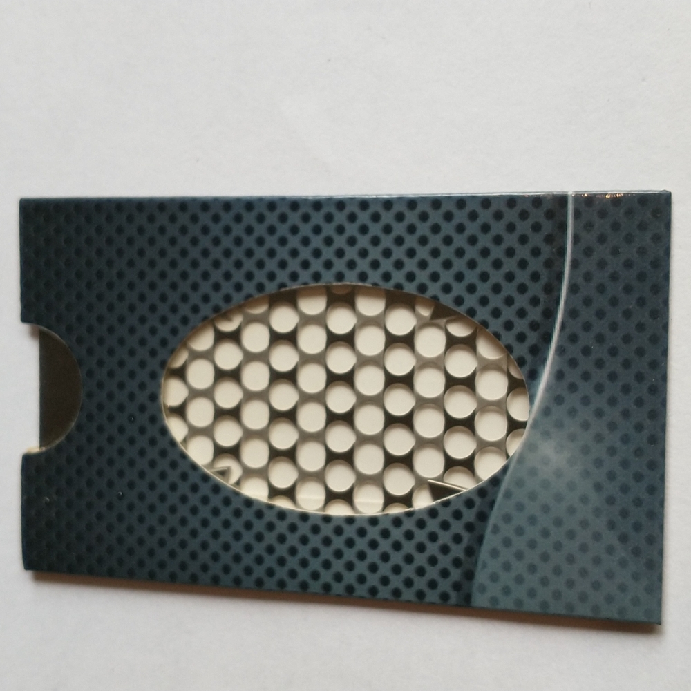 Grinder Card for the wallet